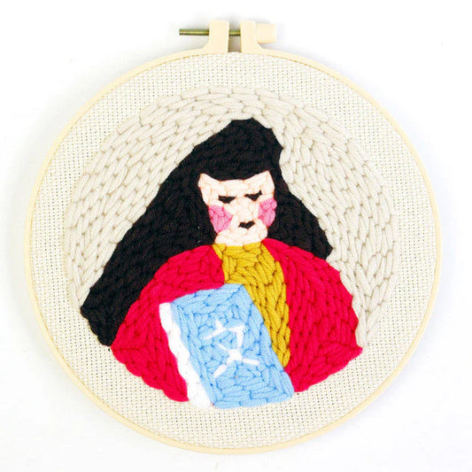 Punch Needle Kit Topo di biblioteca Diamond Painting
