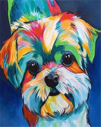 Quel Cane è Carino Diamond Painting