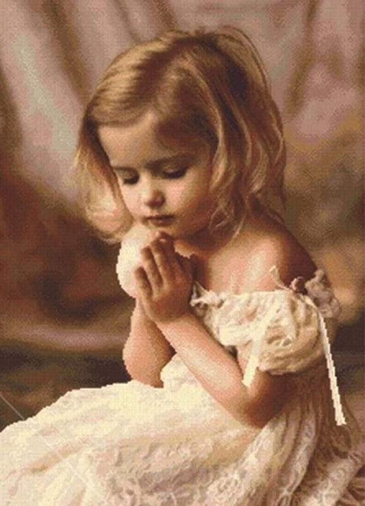 Ragazza Che Prega Diamond Painting
