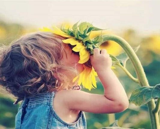 Ragazza E Fiore Diamond Painting