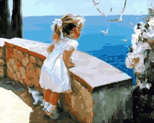 Ragazza In Estate Diamond Painting