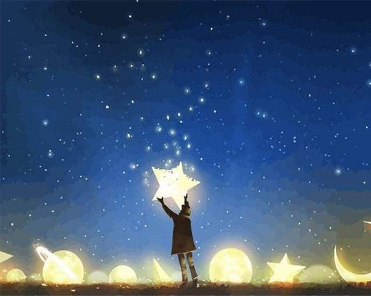 Raggiungere Le Stelle Diamond Painting