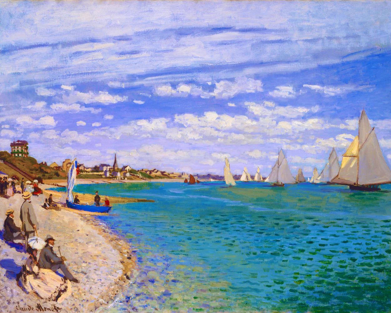 Regata a Sainte-Adresse - Monet Diamond Painting | Seos Shop ®