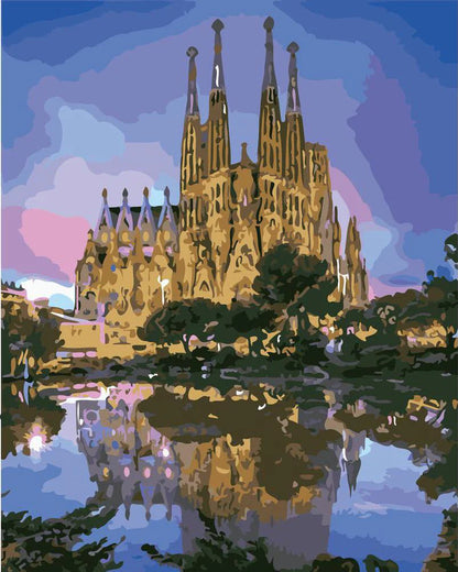 Riflesso della cattedrale Diamond Painting | Seos Shop ®