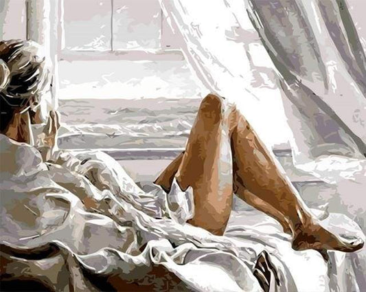 Riposo Di Fronte Al Mare Diamond Painting