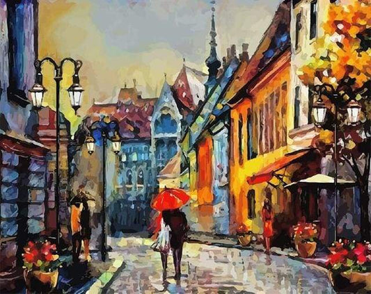 Romanticismo In Città Diamond Painting | Seos Shop ®