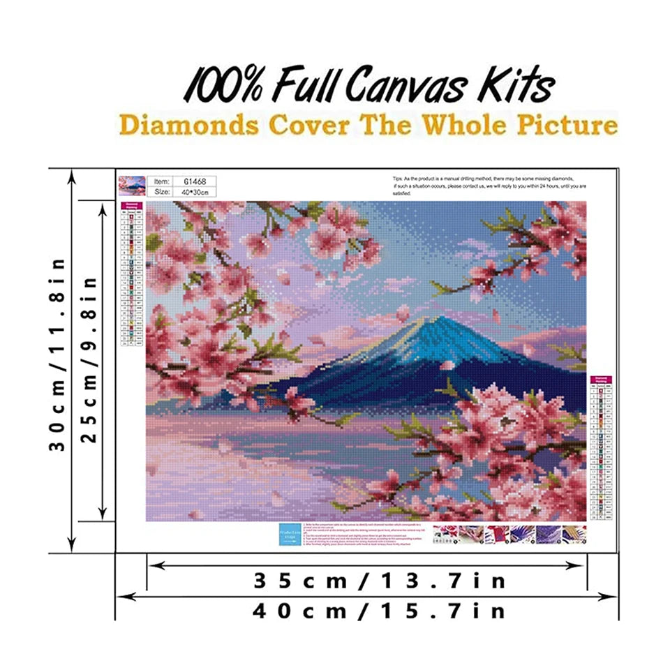 Kit Diamond Painting 5D - Van Gogh Notte Stellata e Onda di Kanagawa - Mosaico Famosi