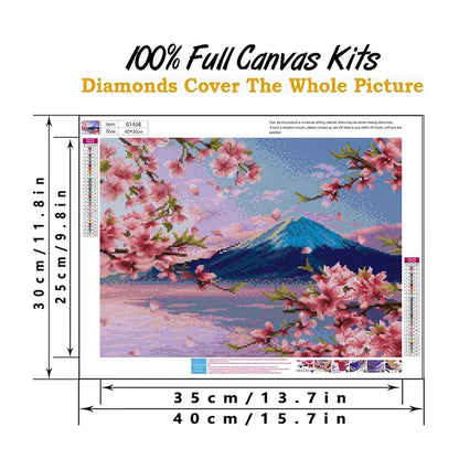 Kit Diamond Painting 5D - Van Gogh Notte Stellata e Onda di Kanagawa - Mosaico Famosi