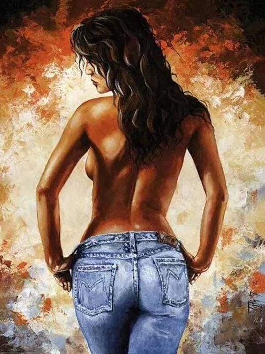 Schiena Di Donna Sensuale Diamond Painting kit diamond painting