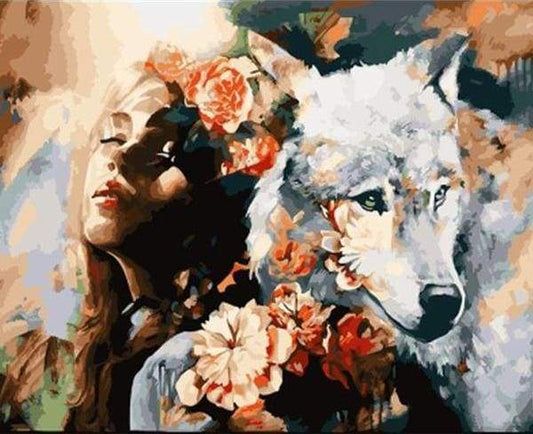 Sensualità Del Lupo Diamond Painting