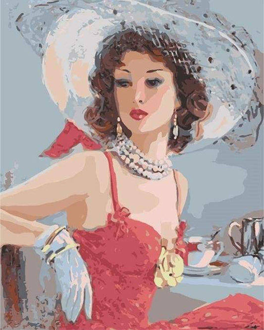 Signora Elegante Diamond Painting