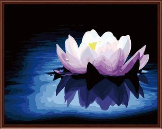 Silenzio Sul Fiore Di Loto Diamond Painting