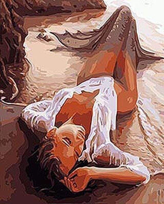 Sirena Sulla Spiaggia Diamond Painting