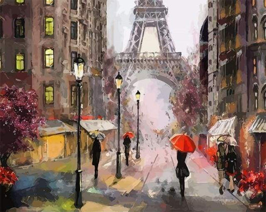 Strade Di Parigi Diamond Painting