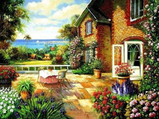 Sulla Terrazza Diamond Painting