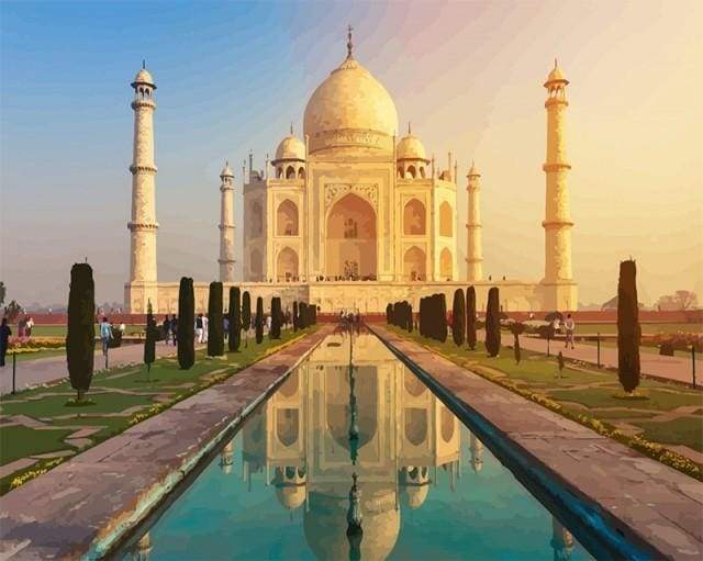 Taj Mahal Diamond Painting