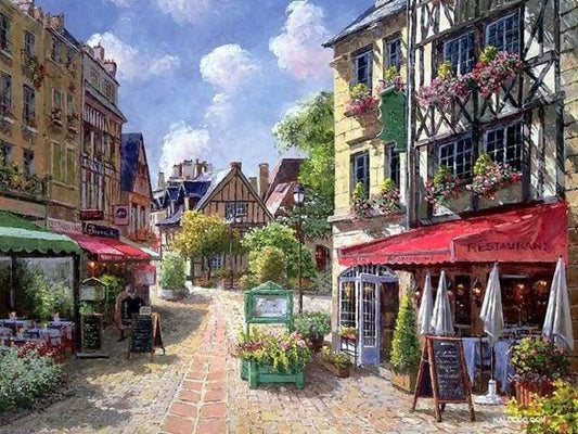 Terrazza Mediterranea Diamond Painting | Seos Shop ®