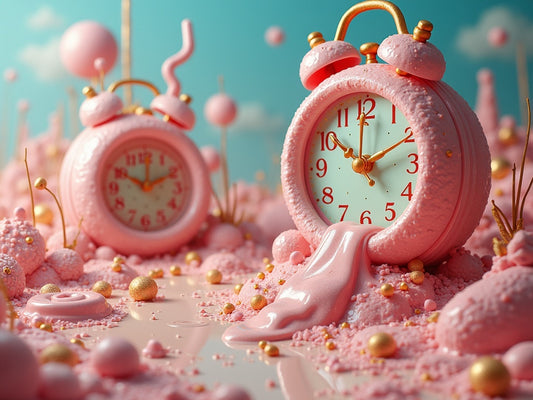 Diamond Painting Orologi Molli Candy - Stile Dalí