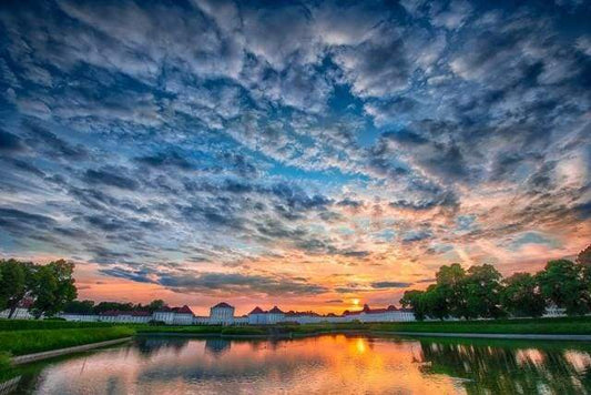 Tramonto Sul Lago Diamond Painting