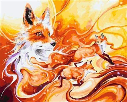Tre Volpi Diamond Painting