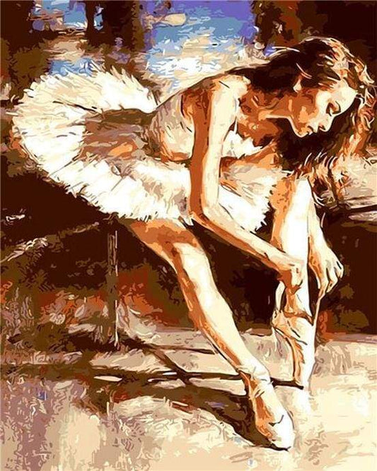 Una Ballerina Si Prepara Diamond Painting