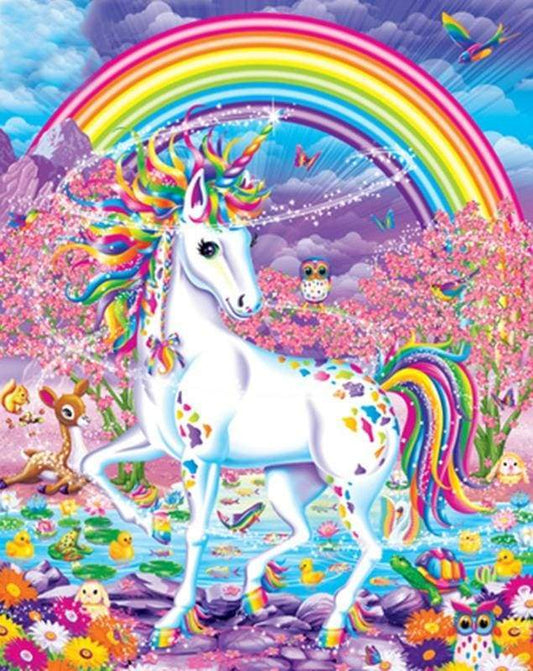 Unicorno Arcobaleno Diamond Painting kit diamond painting