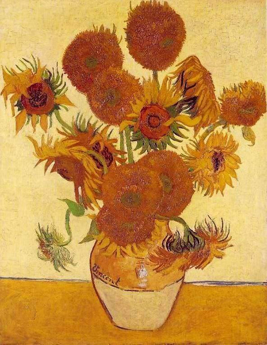 Van Gogh Girasoli Arancioni Diamond Painting