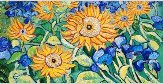 Van Gogh Girasoli In Giardino Diamond Painting