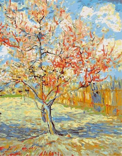 Van Gogh L'Albero Di Pesche Rosa Diamond Painting | Seos Shop ®