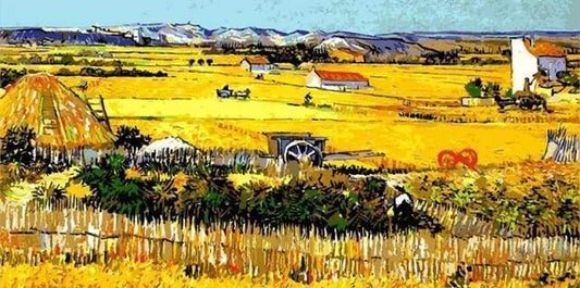 Van Gogh Raccolto Diamond Painting kit diamond painting
