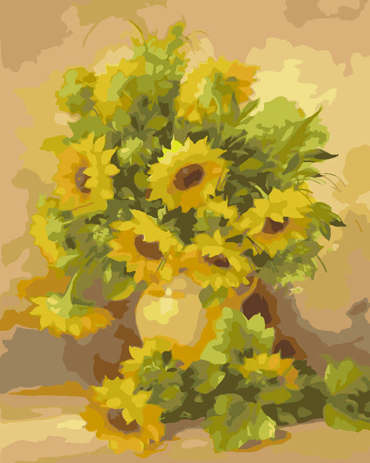 Vaso Di Girasoli Gialli Diamond Painting