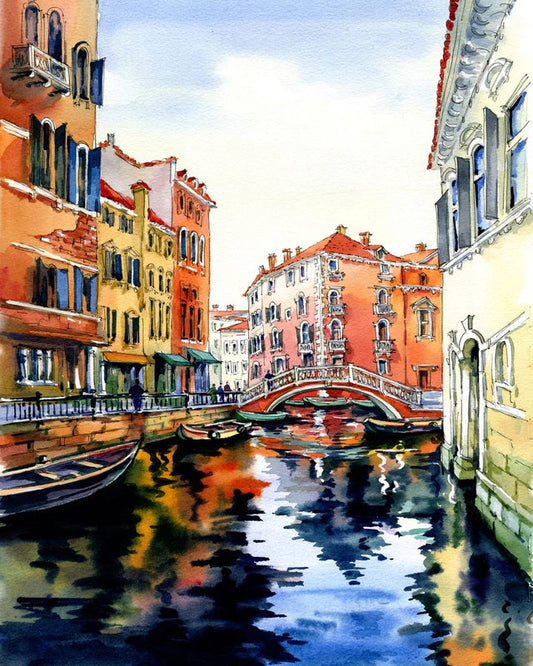 Venezia ad acquerello Diamond Painting