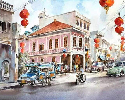 Via Delle Lanterne Diamond Painting | Seos Shop ®