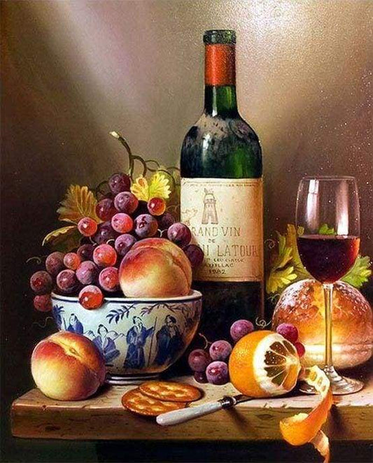 Vino E Frutta Diamond Painting