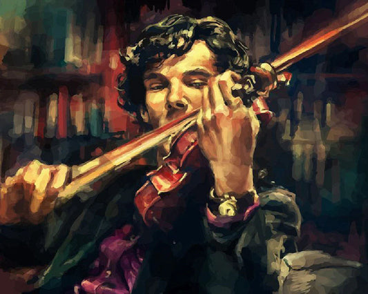 Violinista Diamond Painting