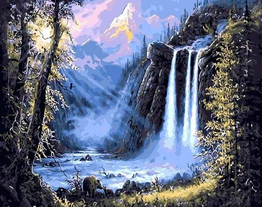 Vista Cascata Diamond Painting