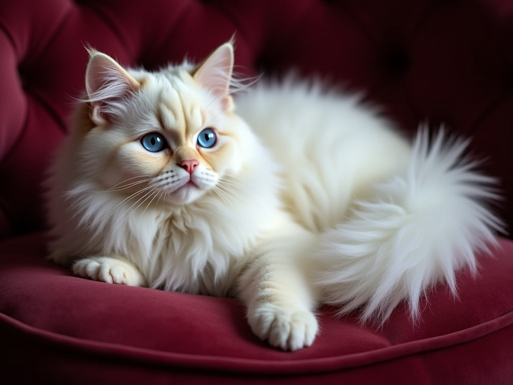 Diamond Painting Gatto Persiano sul Cuscino