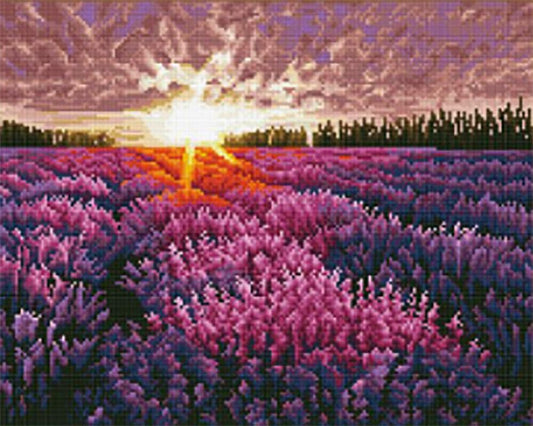 Diamond Painting Campo di lavanda - Diamond Painting Italia