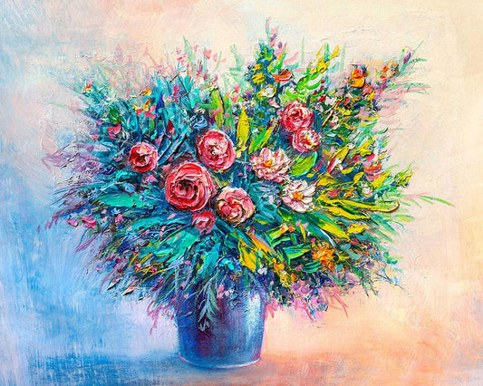 Diamond Painting Colourful Bouquet - Diamond Painting Italia
