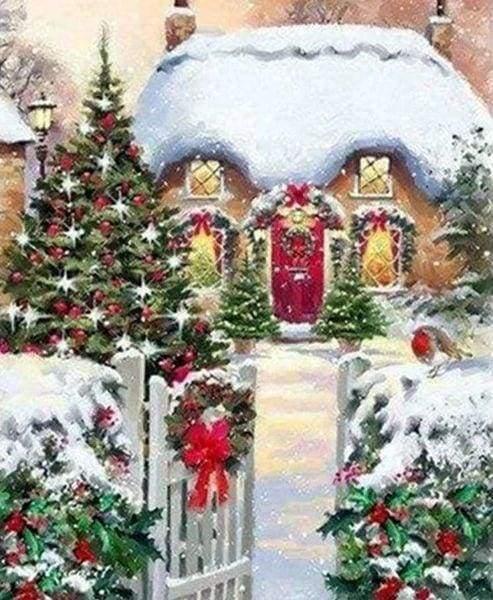 Diamond Painting Cozy in Winter - Diamond Painting Italia