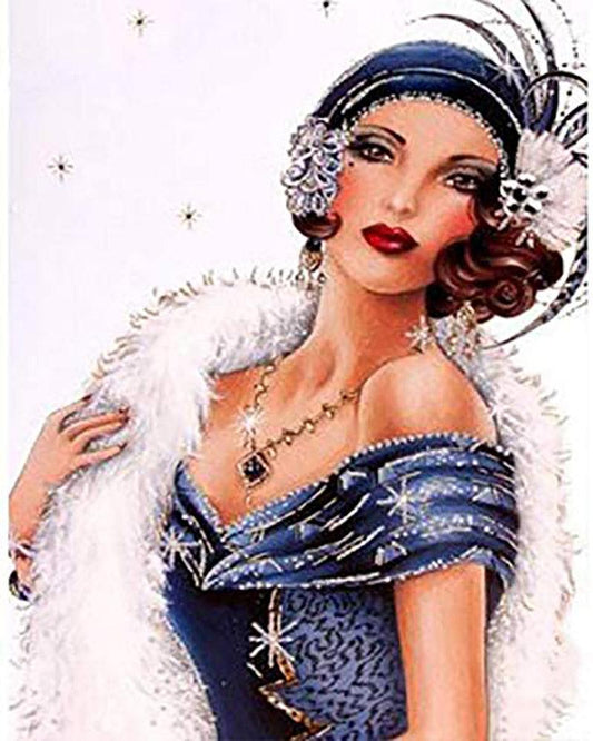 Diamond Painting Elegant Woman - Diamond Painting Italia