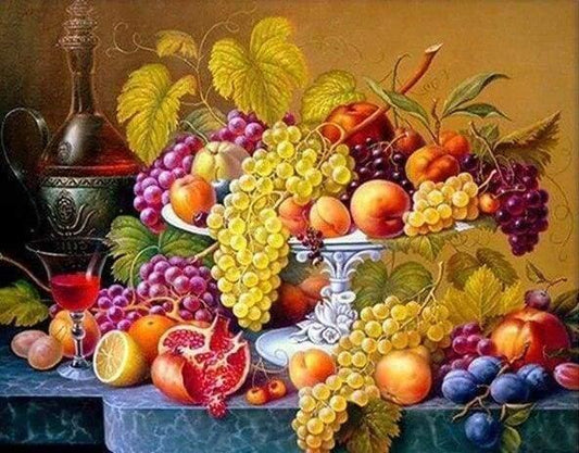 Diamond Painting Fruit basket - Diamond Painting Italia
