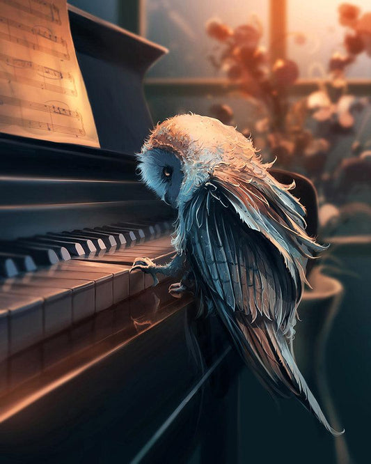 Diamond Painting Improvising Pianist - Diamond Painting Italia