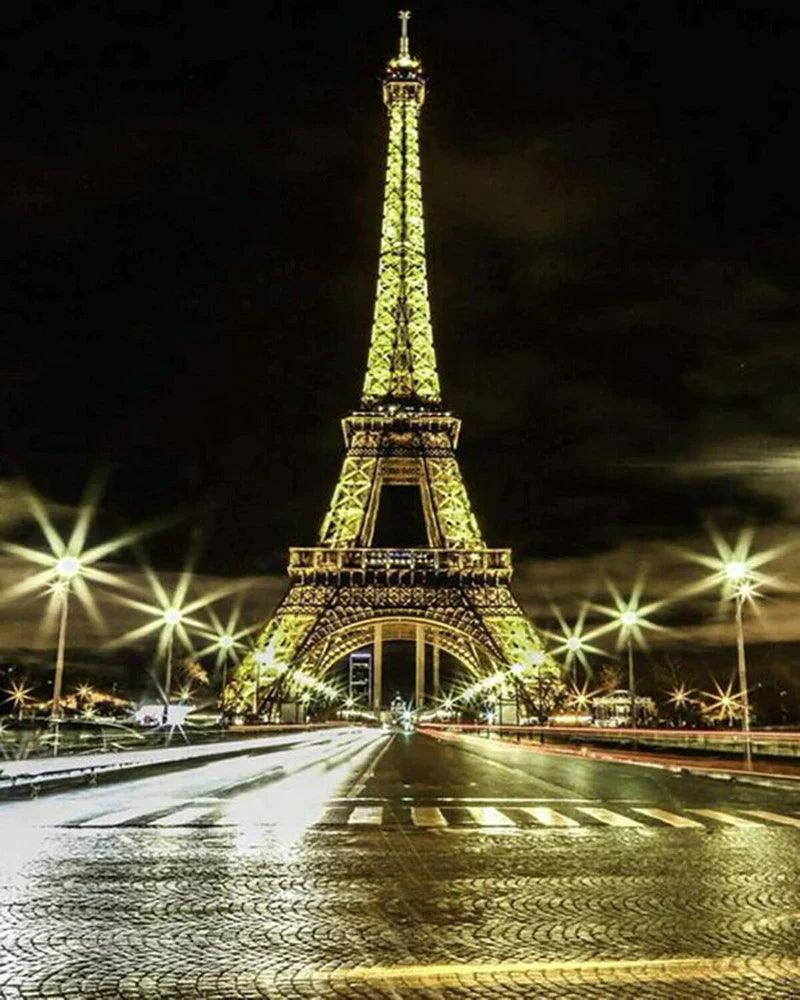 Diamond Painting La Torre Eiffel Illuminata - Diamond Painting Italia