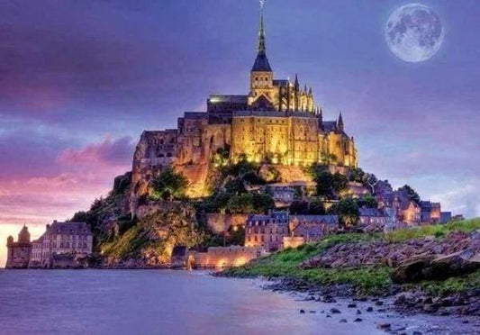 Diamond Painting - Mont Saint Michel - Diamond Painting Italia