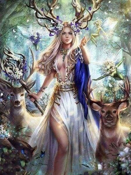 Diamond Painting - Queen of Reindeer - Diamond Painting Italia