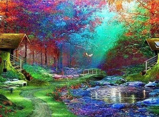 Diamond Painting - Relaxing Garden - Diamond Painting Italia