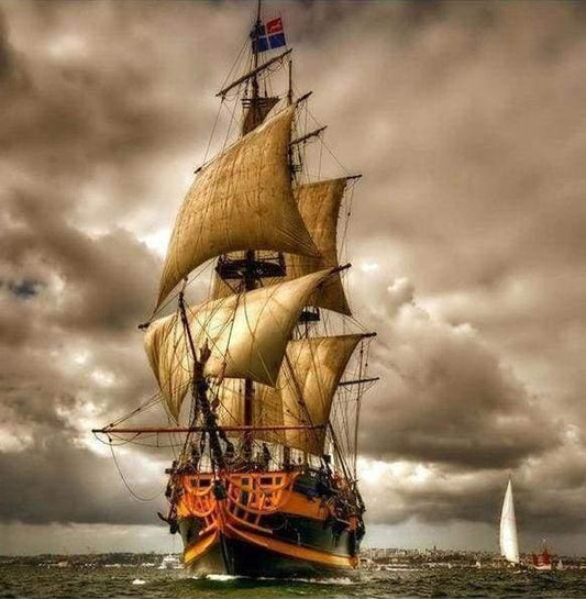 Diamond Painting - Ship - Diamond Painting Italia