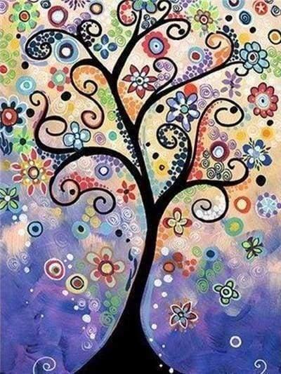 Diamond Painting - Tree of Life Design - Diamond Painting Italia