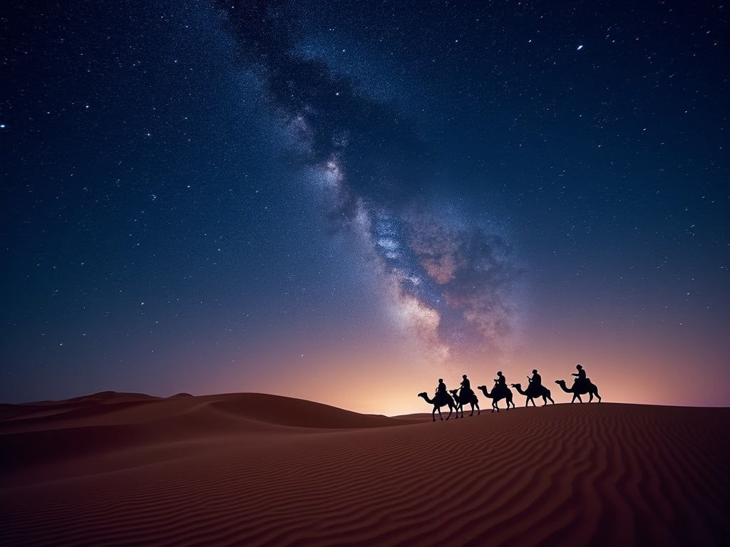 Diamond Painting Notte nel Deserto Stellato